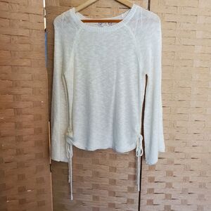 Pink Republic Knit Sweater Size Large Ivory